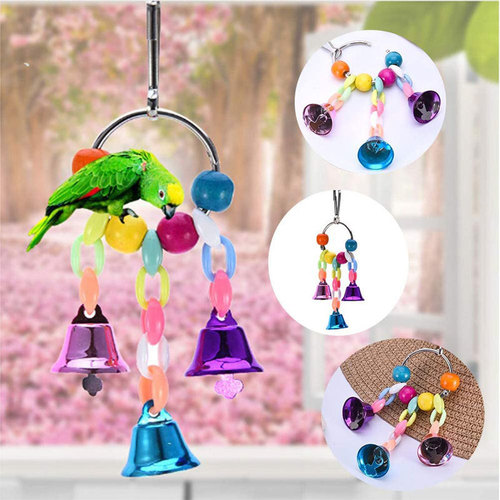 Parrot Toy Bird Toy Set Amazon Cross-Border Set Toy Bird Supplies Utensils Factory Direct Sales