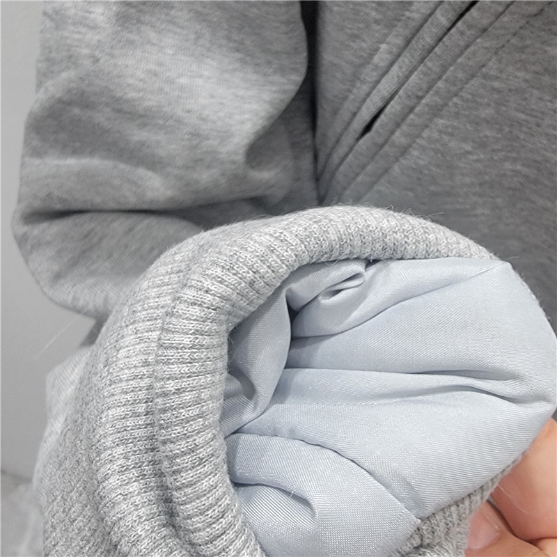 Estilo europeo y americano delgado cuello de lana con capuchón corto de algodón de invierno de mujer chaqueta de algodón caliente nueva chaqueta de algodón image 4