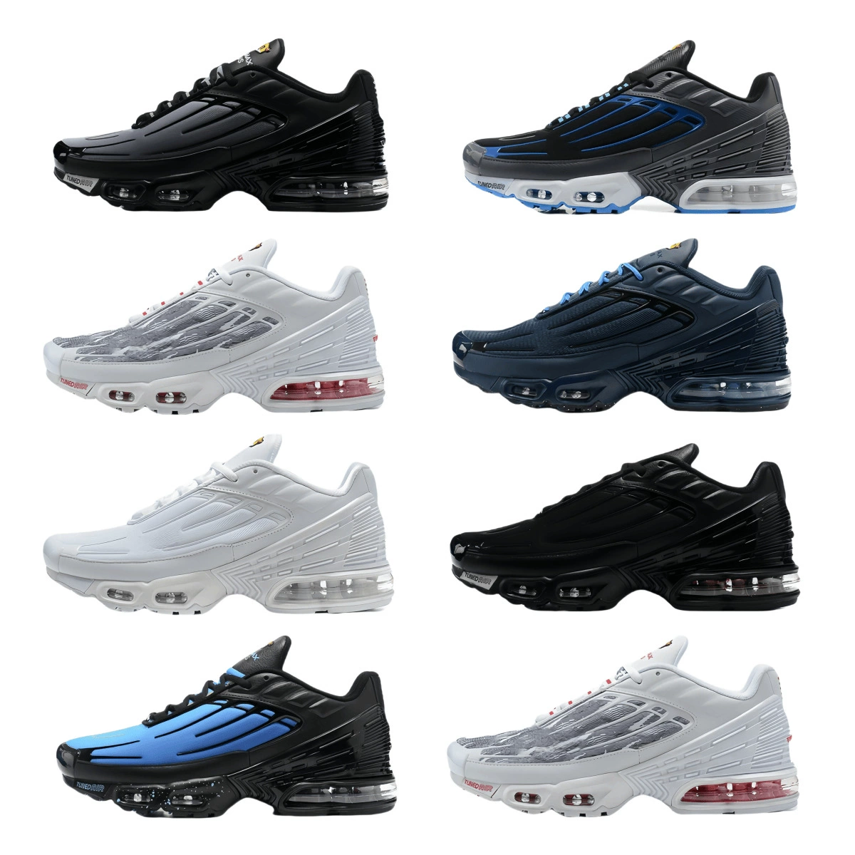 Кроссовки (Air Max) Air Max Plus 3 TN, унисекс, амортизирующая air-cushion подошва, EU 36–46