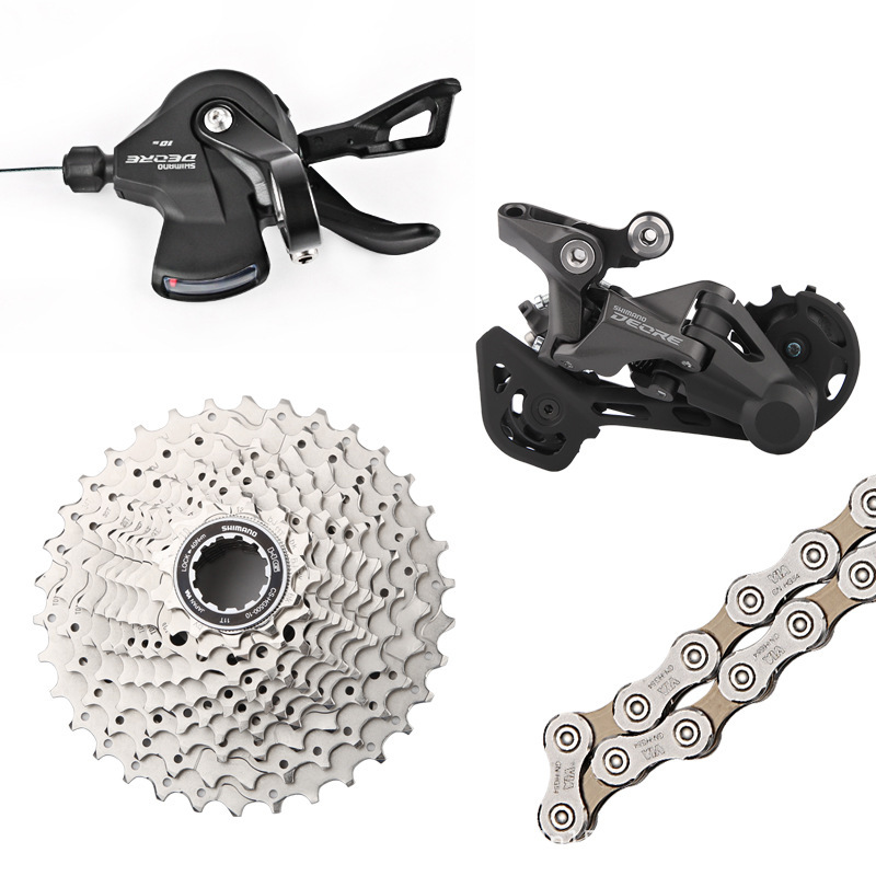 SHIMANO M4100 dedo dial 10/30 velocidad de transmisión en bicicleta montaña mango shift Kit