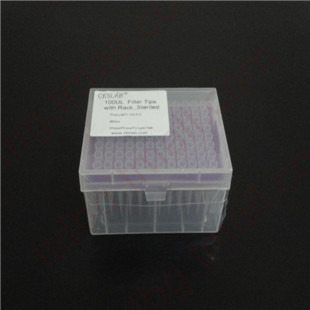 100ul带滤芯盒装吸头[CKSLAB TF-100-R-S] 96支/盒