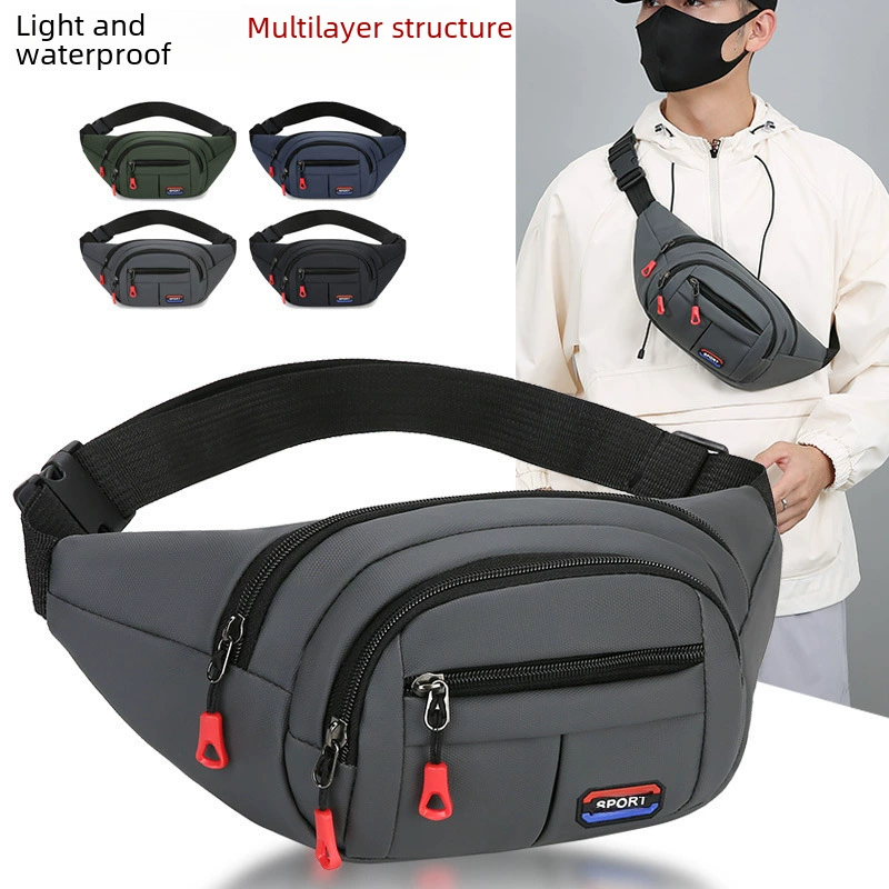 Sports universal belt bag for men and women, capacious handheld one-shoulder bag, shoulder bag