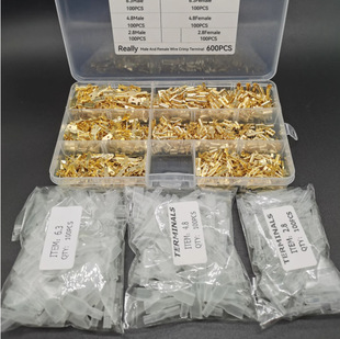900����ɫ2.8/4.8/6.3mm��ĸ�P�ο����B���� 늾����ӽӾ�����