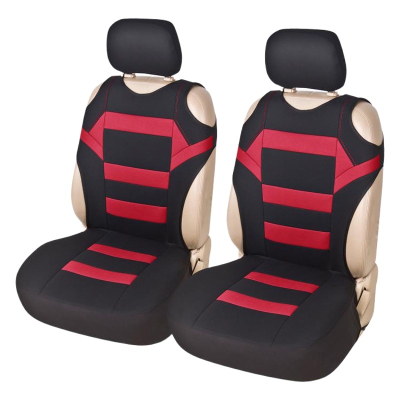 Cubierta de asiento de coche universal de comercio exterior cubierta de cojín de asiento delantero doble chaleco cojín del asiento suministros interiores del coche transfronterizos image 1