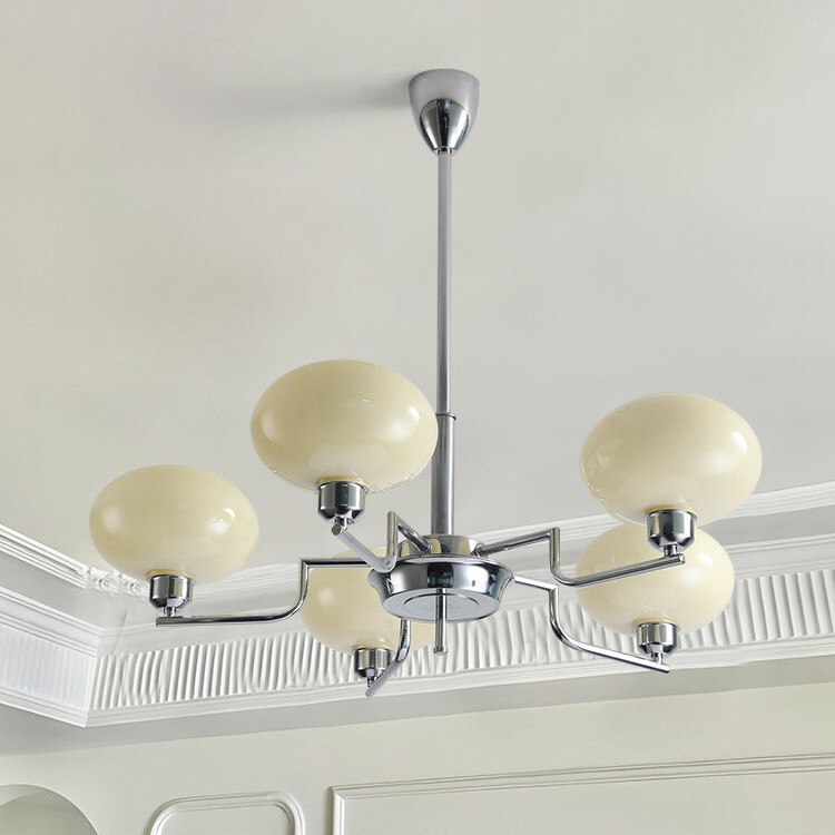 French Light Luxury Living Room Chandelier Bauhaus Retro Cream Medieval Scandinavian Bedroom Restaurant Beauty Salon Shop Lamps