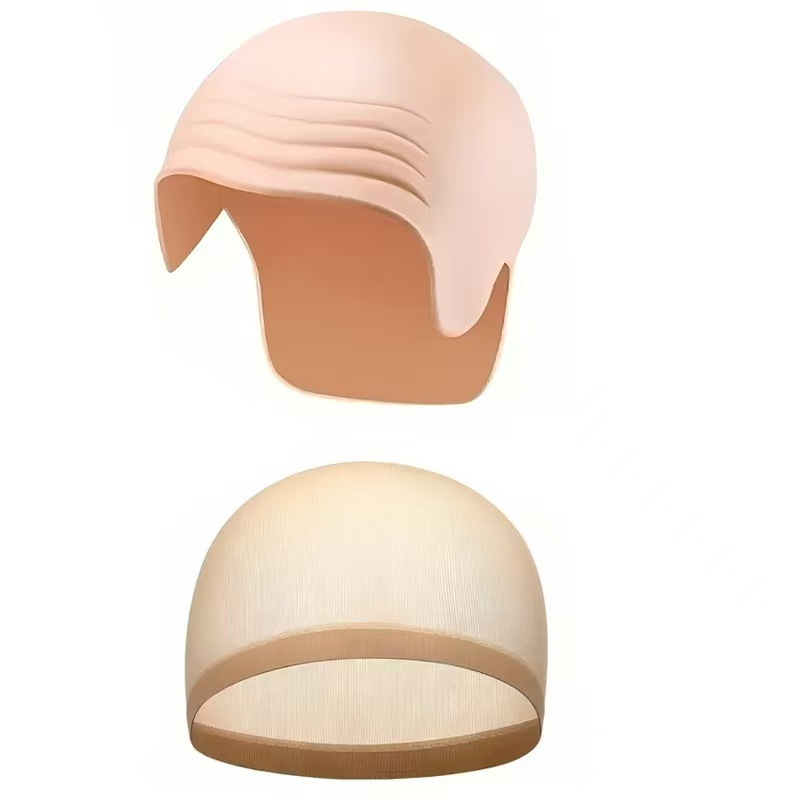 Wholesale cross-border Halloween fake scalp, simulated scalp wig, role-playing bald character, cosplay thief