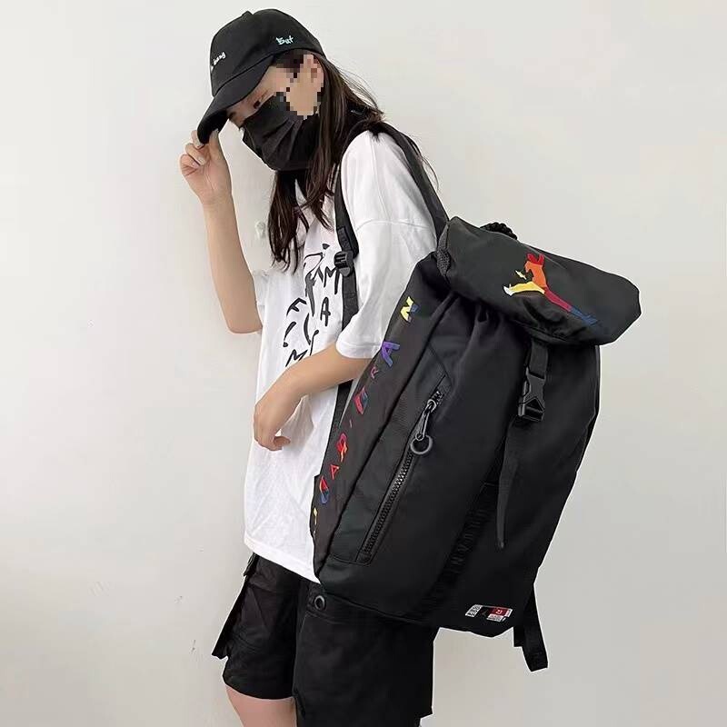 大容量双肩包男生书包飞人高中邮篮球包潮包女美式学生包新款旅行|undefined