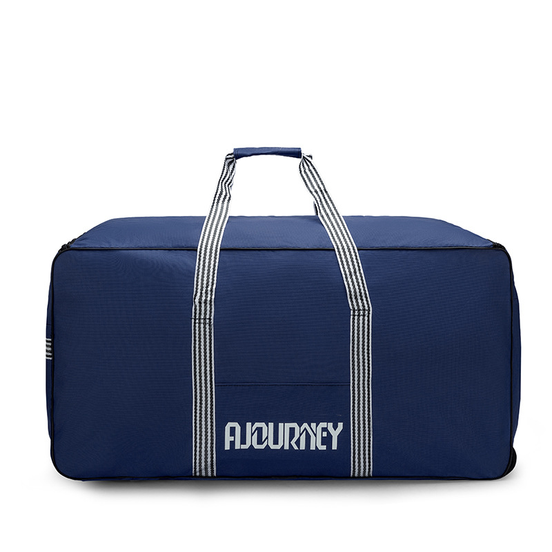 Bolsa de viaje de gran capacidad con ruedas, bolsa de viaje de vacaciones, bolsa de transporte portátil, bolsa de almacenamiento de edredón de alojamiento