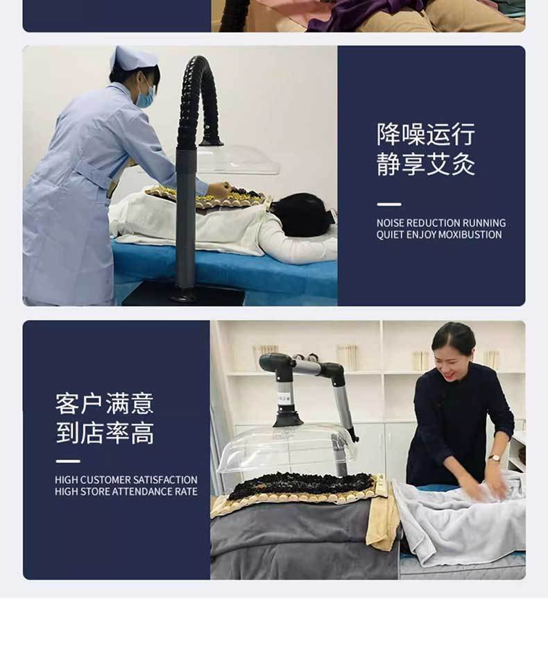 Moxibustion Smoke Purifier Mobile Smoking Exhaust Machine Home Health Center Beauty Traditional Chinese Medicine Hospital System Smoke Remover