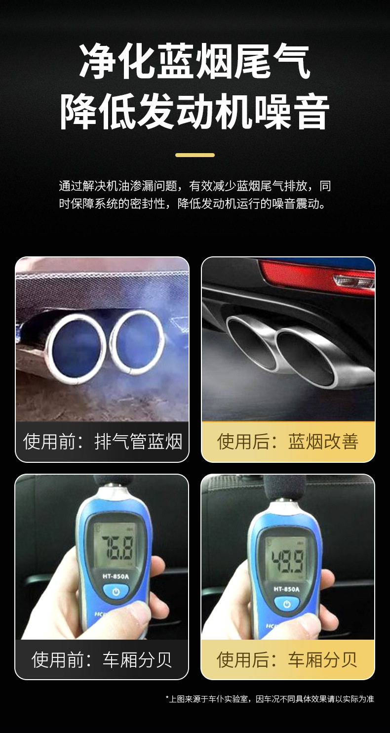 Car Valve Oil Seal Softener, Leak Stopper, No-Disassembly Engine Oil Leakage Prevention Agent, Rubber Leak Plugging Repair Agent