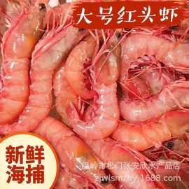 红虾鲜活船冻新鲜超大深海海鲜海虾生腌生呛大虾非阿根廷红虾