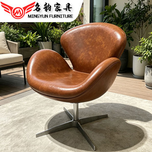 �������Z��Swan Chair���e�������D��X�� Ƥˇ�����L���һ��y��