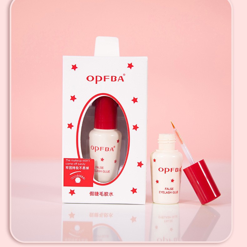 Pegamento de pestañas oppoba pegamento de pestañas postizas para estudiantes pegamento de fijación suave de párpados dobles pegamento invisible líquido ocular al por mayor
