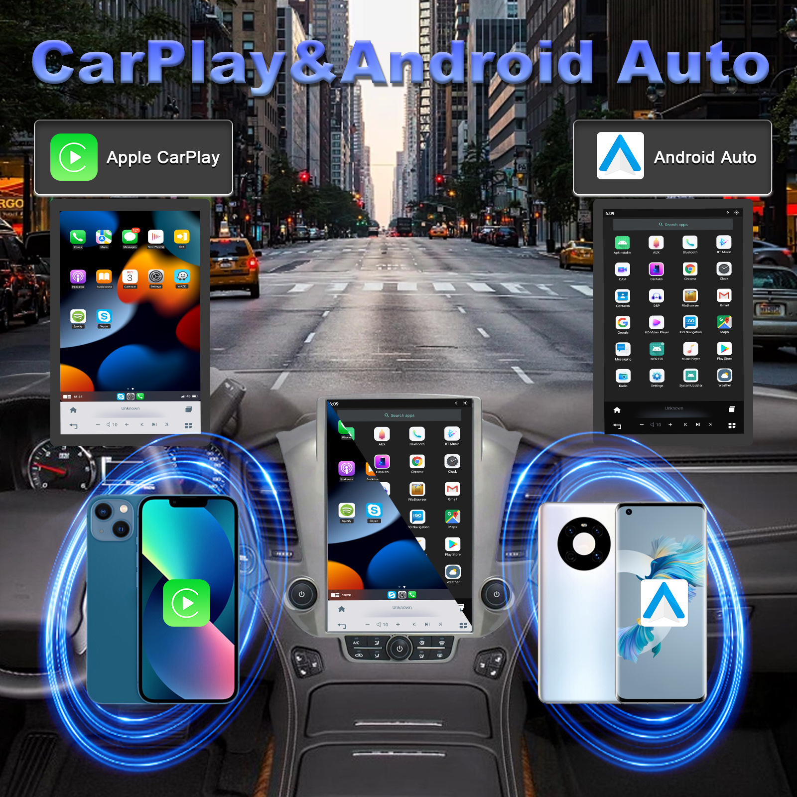 Gmc Yukon 2014- Car Audio and Video Intelligent Navigator Car Gps Android Navigation