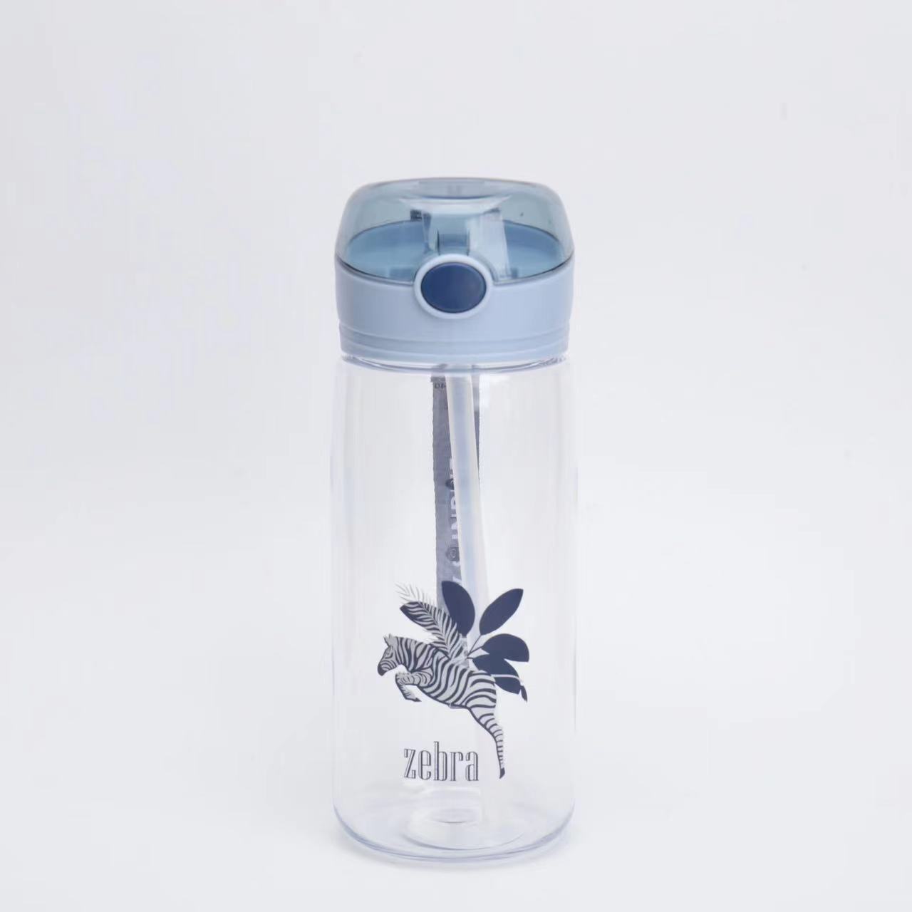 Taza de plástico de verano esmerilado de alto valor visual regalo de estudiantes taza de agua coreana de viaje sellado hervidor deportivo a prueba de fugas