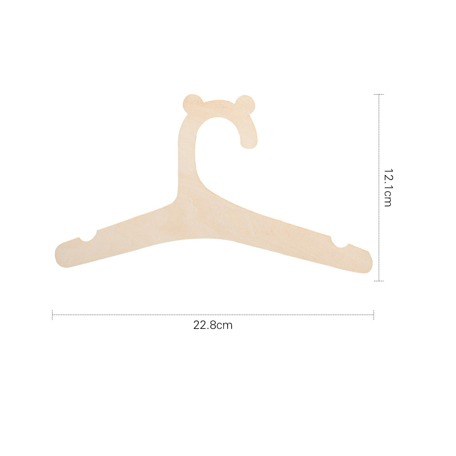 Colgador de ropa infantil de madera con diseño de oso de Amazon Tiktok, decoración colgante para el armario del cuarto infantil. image 7