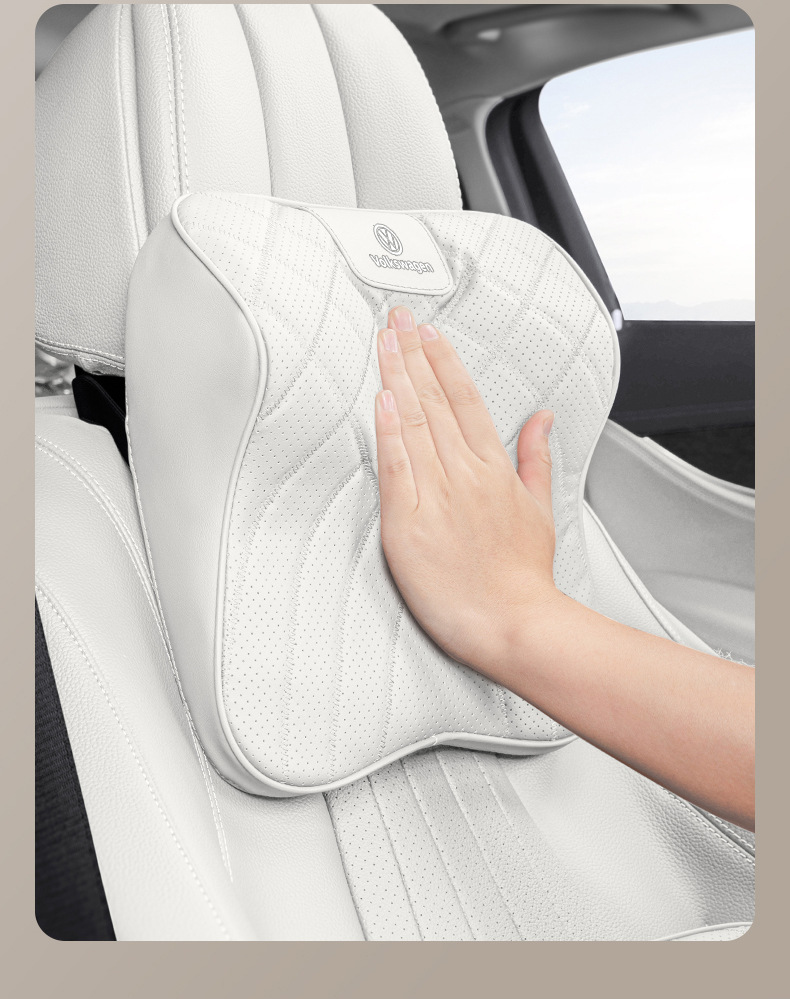 Suitable for Volkswagen Headrest Lavida Magotan Tiguan L Tanyue Sagitar Neck Pillow Lumbar Cushion Car Interior Supplies
