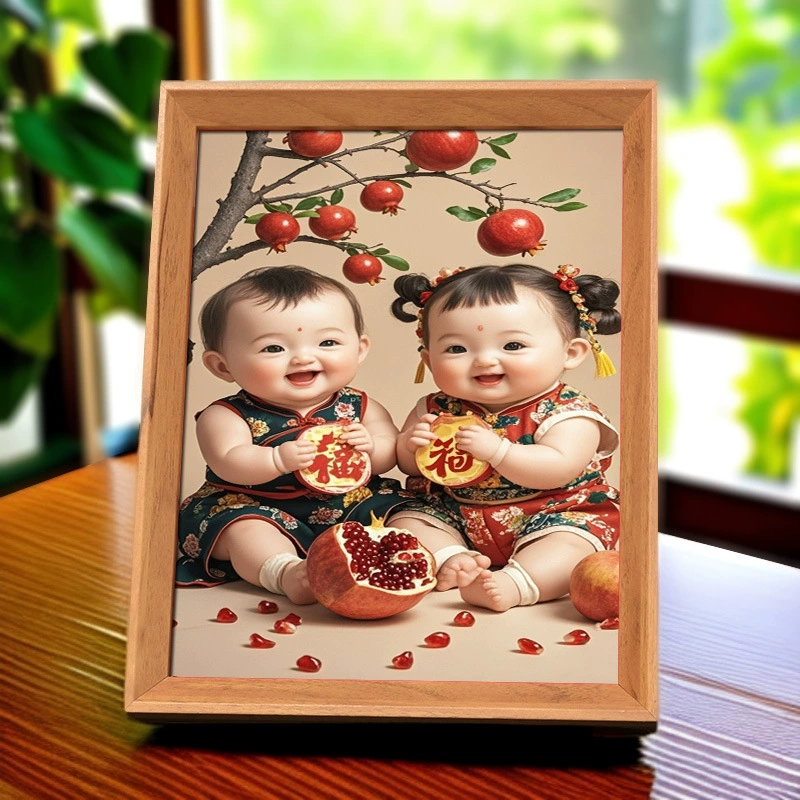 Кукла для мальчиков, постер, рамка для фото, дракон и феникс
