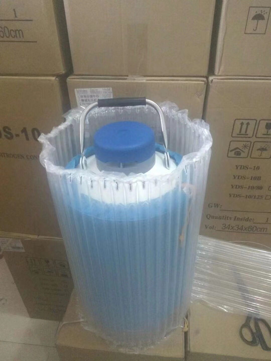 Nuevo tanque de nitrógeno sublíquido, pistola de nitrógeno líquido, taza de nitrógeno líquido, taza de aislamiento, olla de aislamiento, regadera, refrigerador de nitrógeno líquido image 10