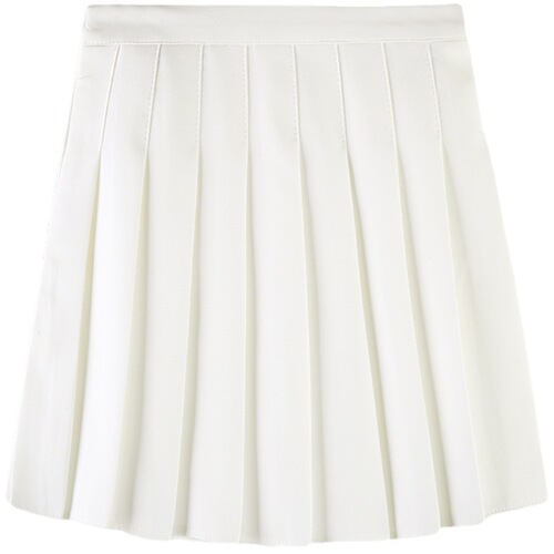 Spring and autumn black short skirt 2024 new style temperament pleated skirt women's clothes net red slimming high waist A-line skirt