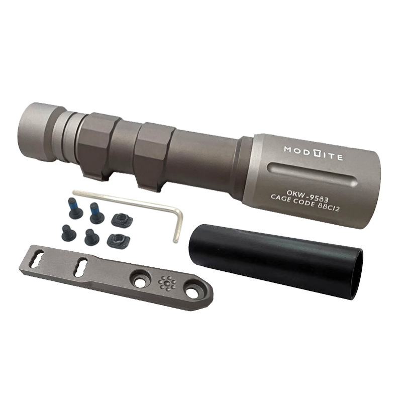 Tianmei Starlight Modlite Okw Tactical Strong Light Super Bright Spotlight Flashlight Led Light Outdoor Lighting High Lumens