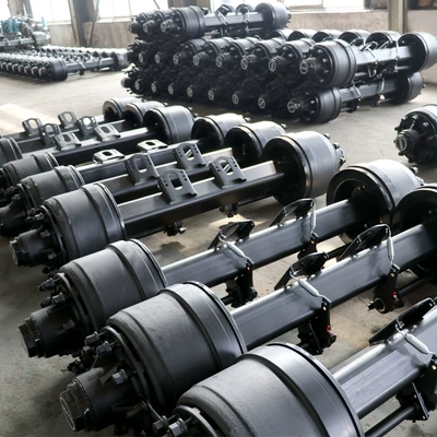 Trailer Axle, 10-Ton, 13-Ton, Rear axle
