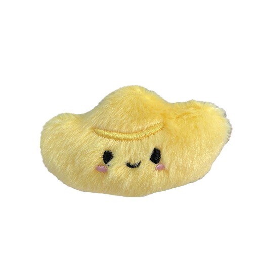 Lucky Ingot Plush Doll Backpack Pendant Meaning Fortune and Good Luck Creative Cute Keychain Gift GJ185