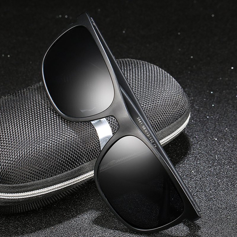 Nuevas gafas de sol de conducción de pesca de hombres clásicos transfronterizos europeos y americanos polarizadas a prueba de sol gafas de sol deportivas fabricante