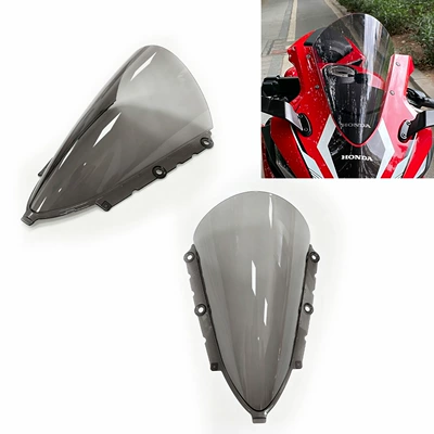 Suitable for Honda CBR500R Motorcycle front windshield - gray