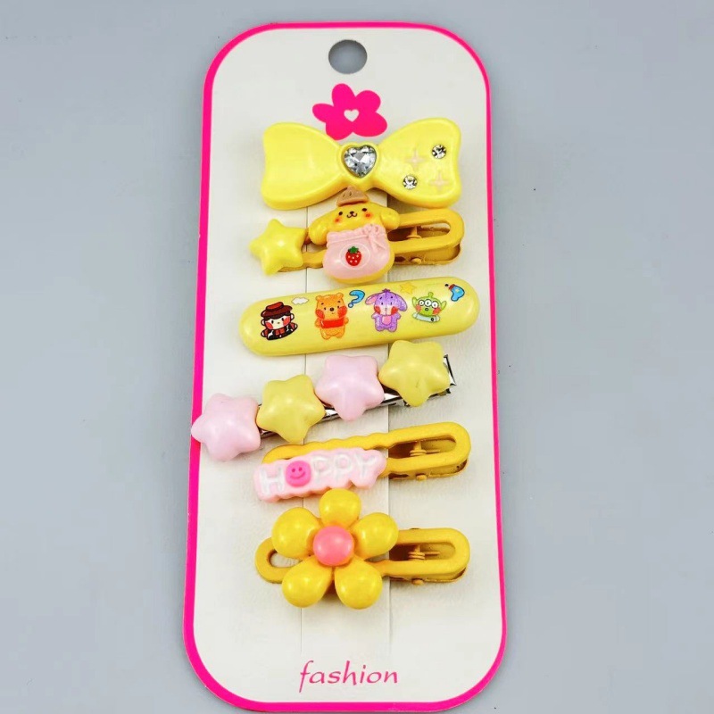 Strawberry Bear Cullomi clip para el cabello de dibujos animados para niños clip para el cabello de color caramelo clip para el cabello de boquilla clip para el cabello lateral clip para el cabello adornamiento