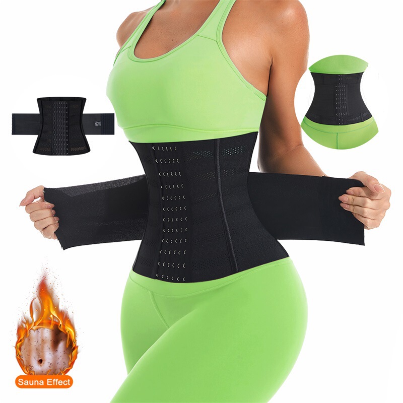 European and American Sports Corset, Waist Training, Large Size Men's and Women's Fitness Abdominal Belt, Body Manager Corset