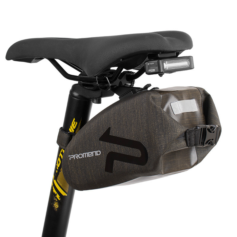 Promend bicicleta bolsa de agua a prueba de lluvia W69 bicicleta de montaña cojín bolsa de cola trasera bolsa de sillín bicicleta de carretera equipo de equitación