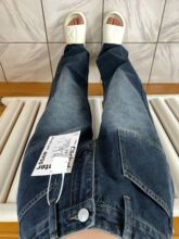 复古牛仔裤女垂感直筒显瘦2025年秋季新款高腰设计感宽松阔腿裤子