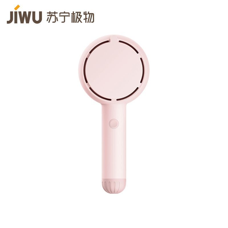 星司南美顔鏡扇手持ち化粧鏡ランプ付き携帯型静音usb充電夏小型扇風機|undefined