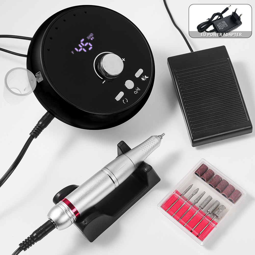 Nuevo transfronterizo 45000 rpm amolador de uñas 203 amolador de uñas eléctrico ligeras amolador de uñas amolador de uñas