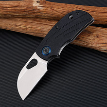 户外折叠刀D2钢材野外露营G10钢柄便携折刀工具现货