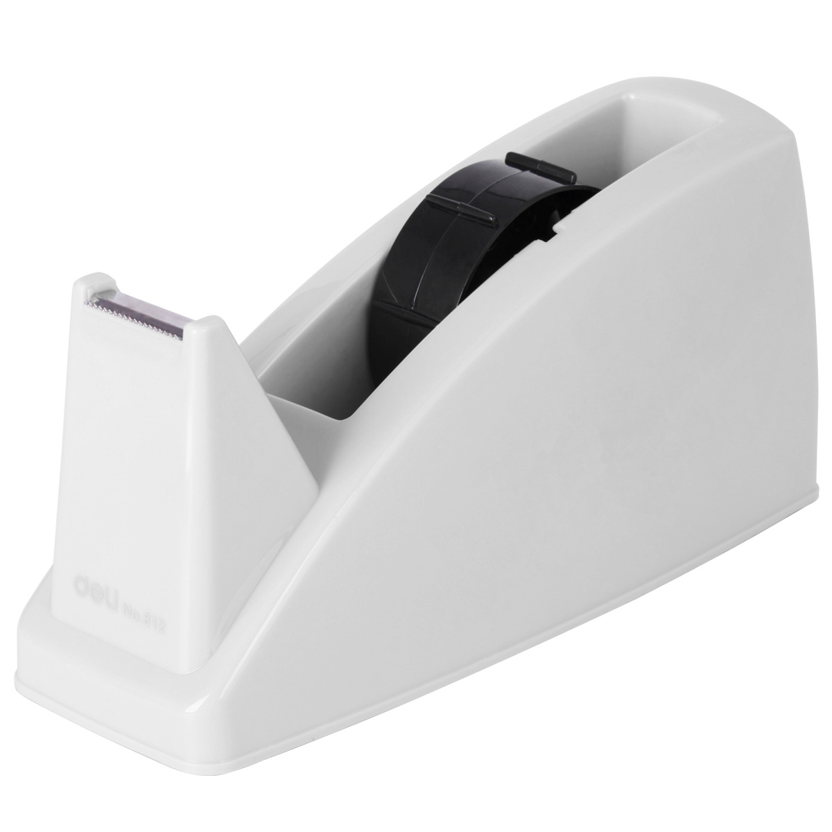 Dispensador de Cinta Adhesiva Grande Deli 810, Cortador de Cinta Transparente, Máquina de Corte de Cinta Adhesiva de 24 mm