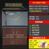 80CM long fish tank with temperature display + wooden floor cabinet