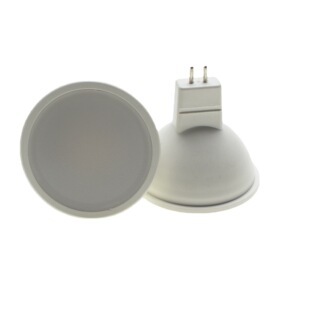 Very cheap 12v MR16 5W plastic coated aluminum flat cover patch lamp Cup 220 MR16 spotlight GU10