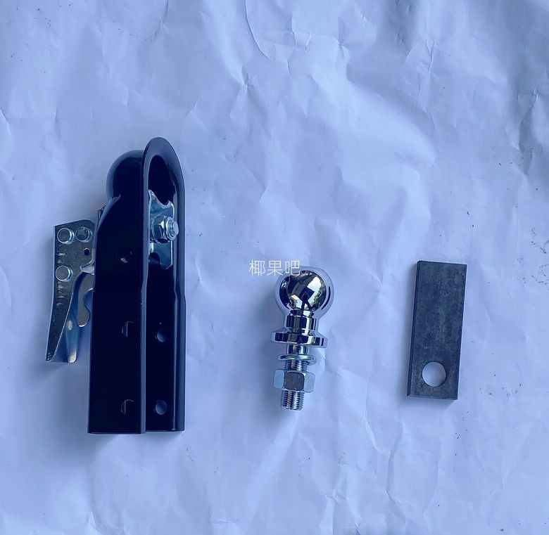 DIY four-wheel go-kart and ATV accessories, modified trailer chassis ball head, rear trailer equipment connector
