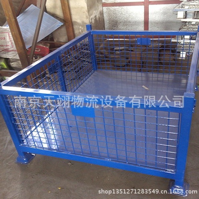 批发供应钢制周转料箱 钢制上下料箱系列 仓储料箱