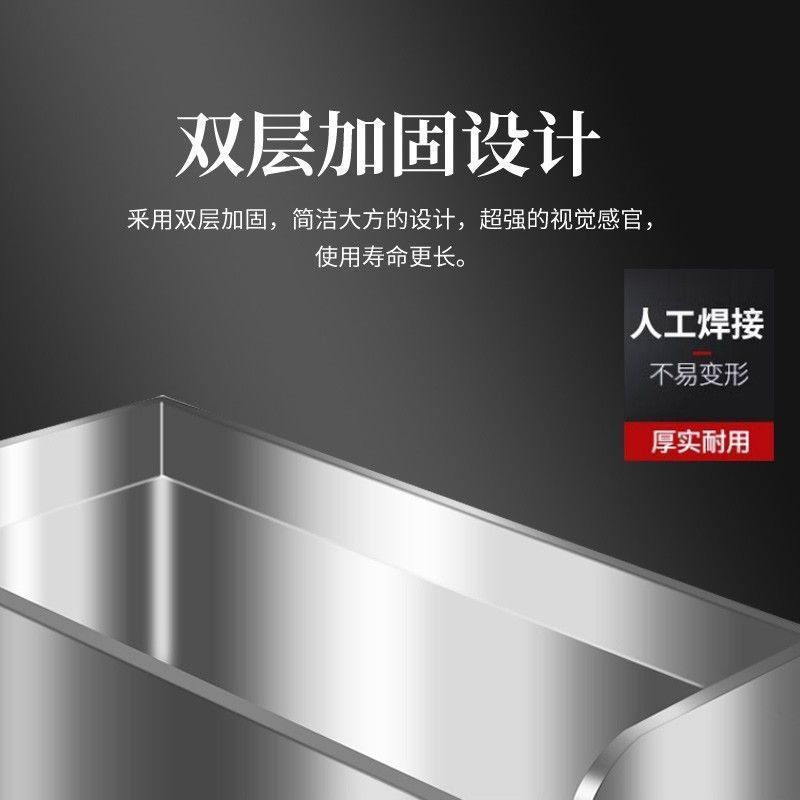 商用不锈钢拖把池水槽长方形拖布池家用阳台卫生间室外医院墩布池|undefined