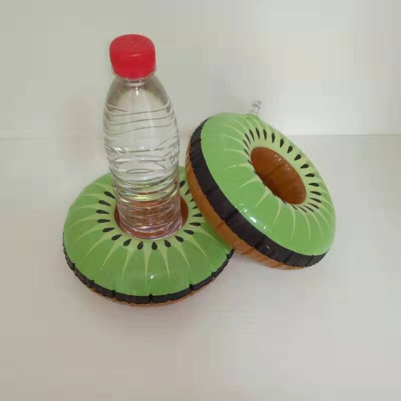 Portavasos inflable unicornio Piña Sandía de coco pato Cisne Portavasos flotante portavasos suministros de agua