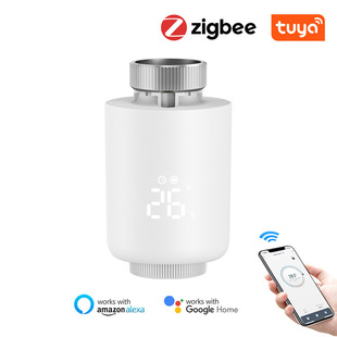 Graffiti wireless zigbee temperature control valve radiator valve radiator mobile phone APP remote control intelligent temperature control