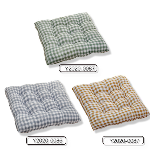 Square cotton and linen cushions, chair cushions, office cushions, thickened student cushions, female classroom stools, drop shipping