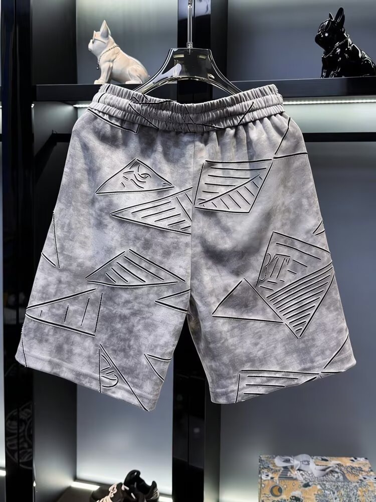 Men's Cargo Shorts - American Style Workwear Casual 5-Inch Shorts With Multiple Pockets, Loose Fit Summer Short Pants_viptrois.com