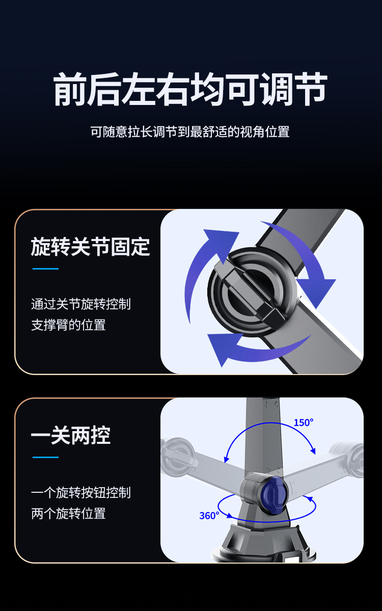 Amazon Car Phone Holder, Car Cup Holder, Strong Magnetic Suction, Wireless Charging Cup Holder, Water Cup Holder, Navigation Holder Wholesale