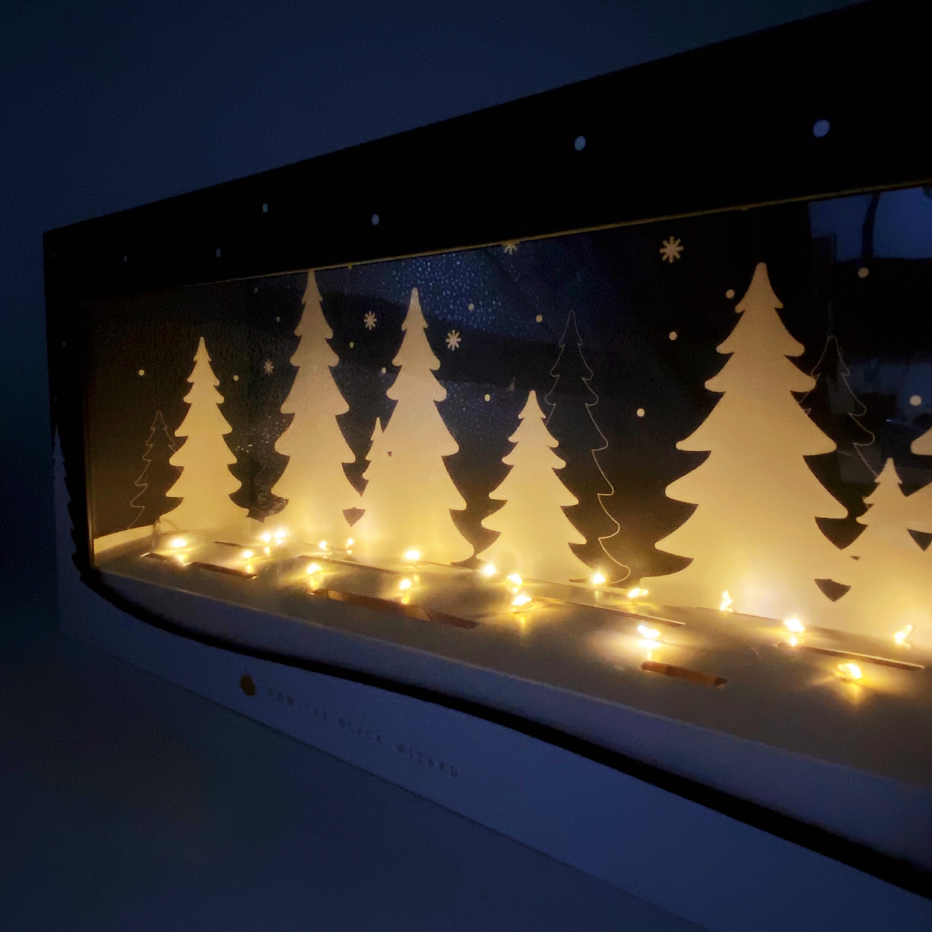 上海包装盒定制 高端黑白创意PVC开窗抽屉盒LED灯玩具礼品盒礼盒