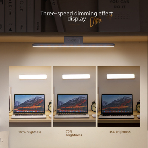 Eye-protection Desk Lamp Student-Specific Multi-functional Magnetic Wall Lamp Smart Voice Control Bedside Charging Night Lamp