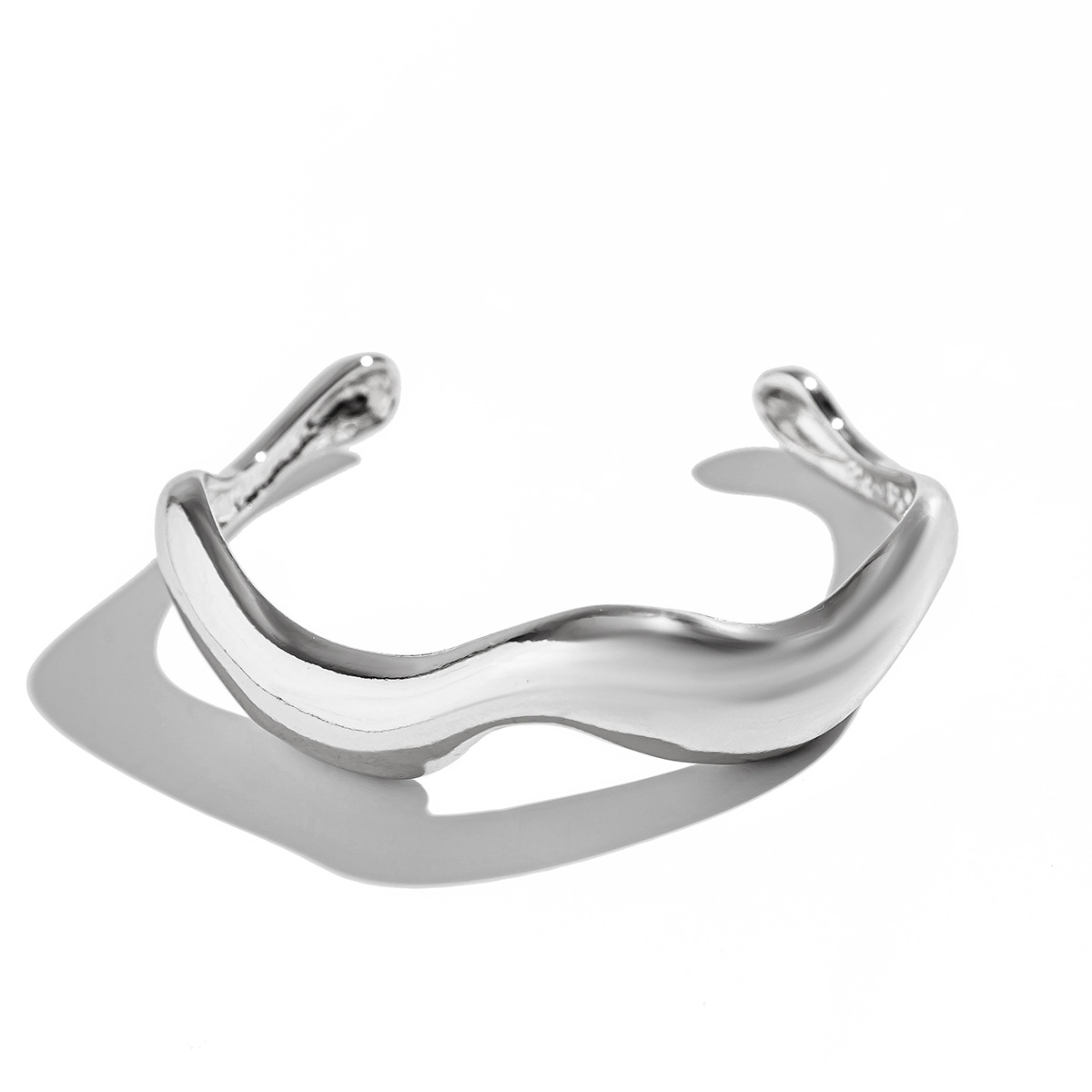 33g Weight Bangle Classification Alloy Chain Material 1 Piece Quantity Daily Occasion Alloy Material Solid Color Pattern Men's Gender Hip-Hop Style Hip-Hop Solid Color Alloy Men's Bangle Men Cuff & Bangle 8